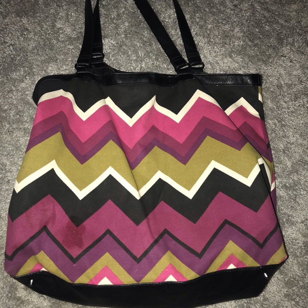 Missoni for target large tote bag